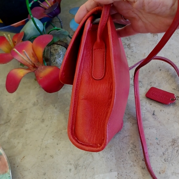 VINTAGE EARLY 1990's COACH SCOOTER BAG - Picture 5 of 17